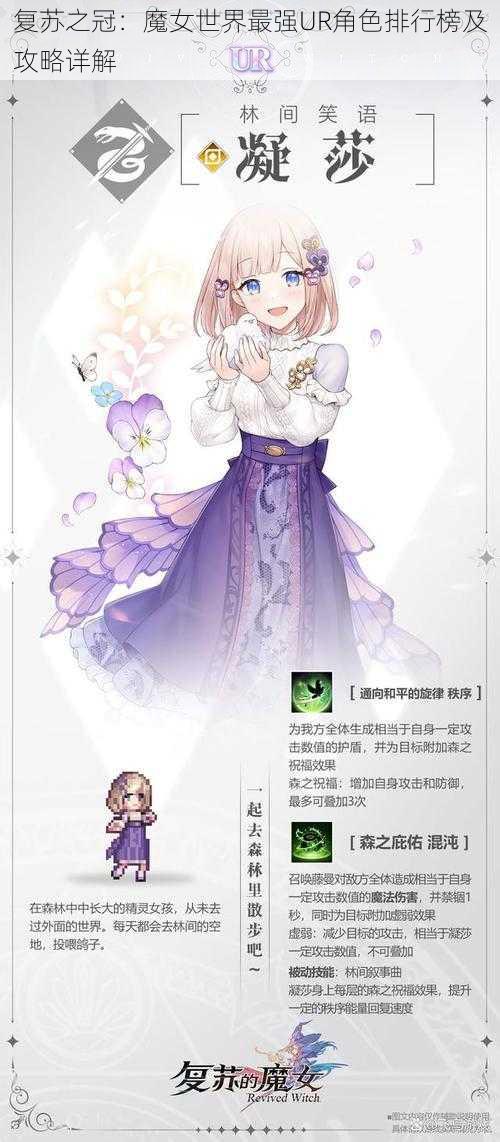 复苏之冠:魔女世界最强UR角色排行榜及攻略详解