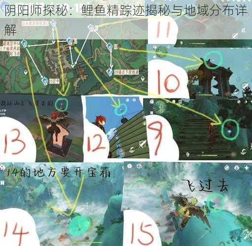 阴阳师探秘:鲤鱼精踪迹揭秘与地域分布详解