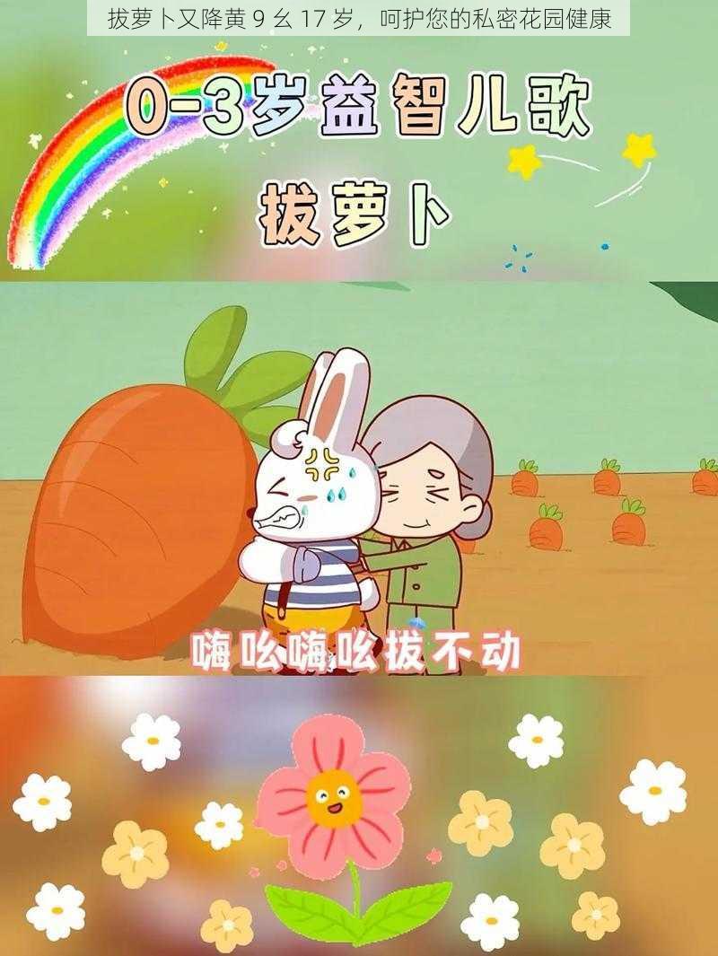 拔萝卜又降黄 9 幺 17 岁,呵护您的私密花园健康