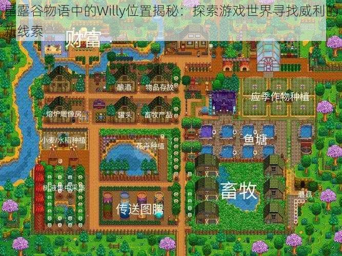 星露谷物语中的Willy位置揭秘:探索游戏世界寻找威利的新线索