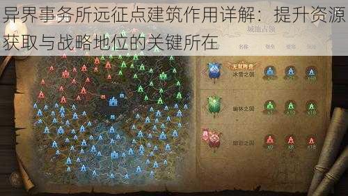 异界事务所远征点建筑作用详解：提升资源获取与战略地位的关键所在
