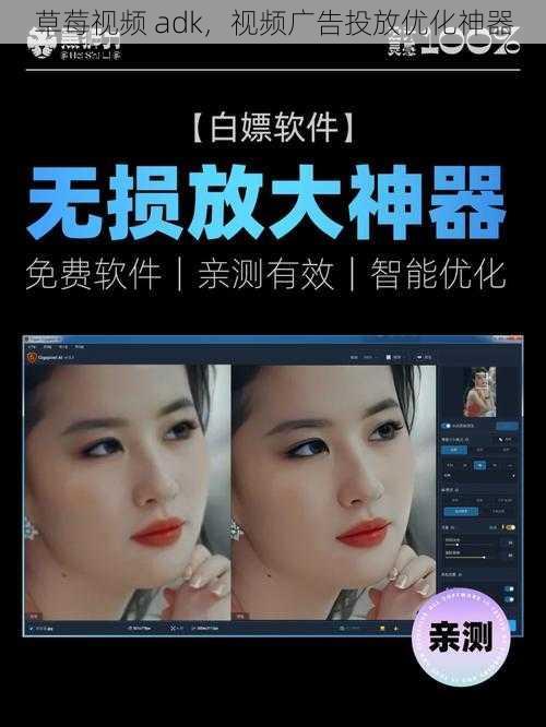 草莓视频 adk,视频广告投放优化神器