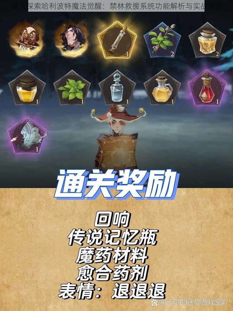 深入探索哈利波特魔法觉醒:禁林救援系统功能解析与实战运用