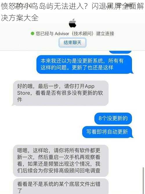愤怒的小鸟岛屿无法进入?闪退黑屏全面解决方案大全