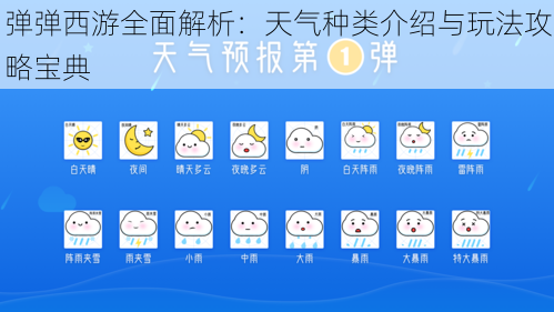 弹弹西游全面解析:天气种类介绍与玩法攻略宝典