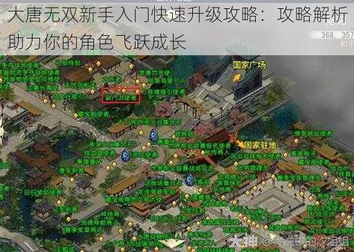 大唐无双新手入门快速升级攻略:攻略解析助力你的角色飞跃成长