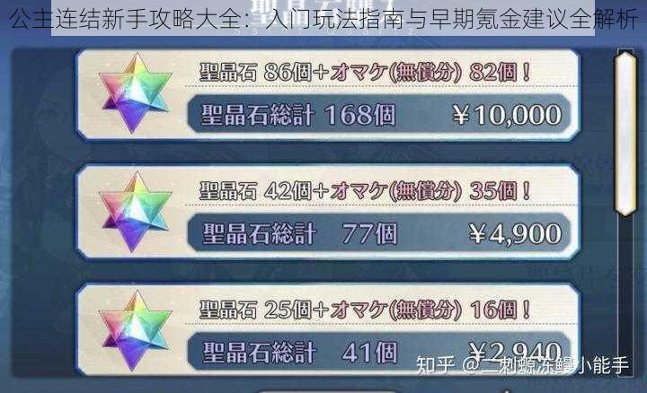 公主连结新手攻略大全:入门玩法指南与早期氪金建议全解析