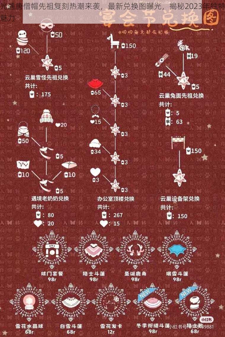 光遇唐僧帽先祖复刻热潮来袭,最新兑换图曝光,揭秘2023年独特魅力