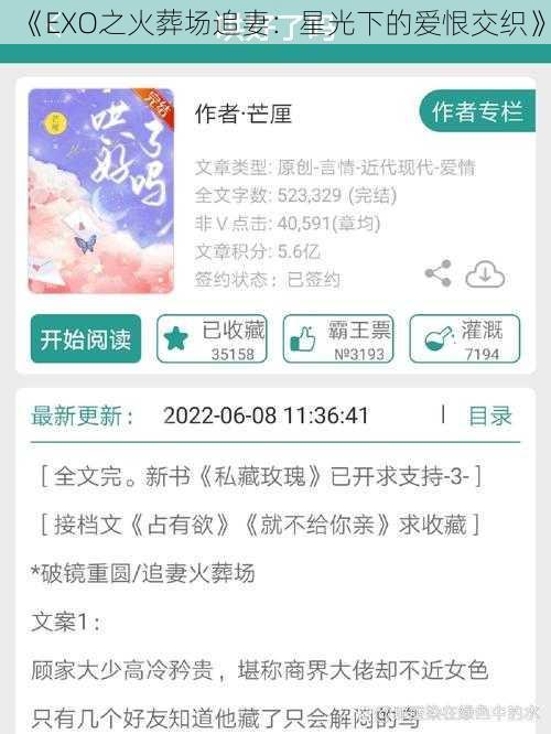 《EXO之火葬场追妻:星光下的爱恨交织》