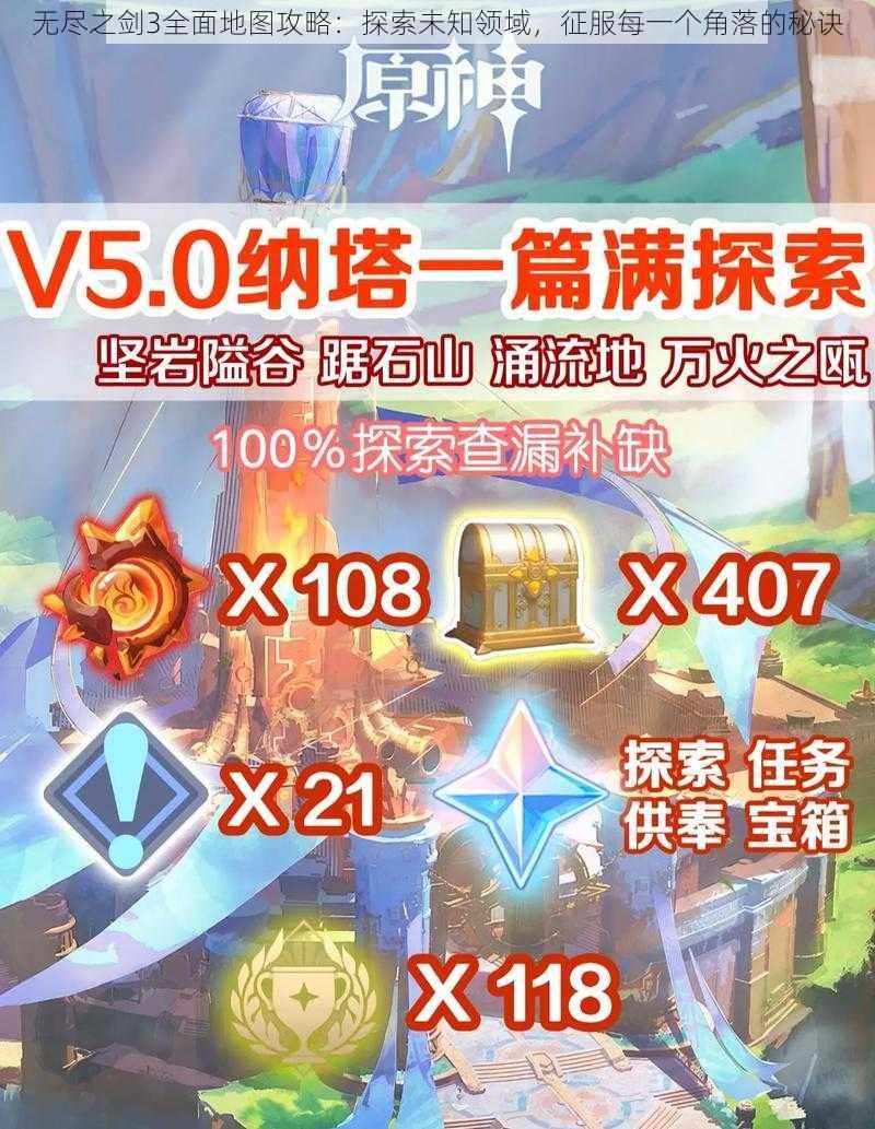 无尽之剑3全面地图攻略:探索未知领域,征服每一个角落的秘诀