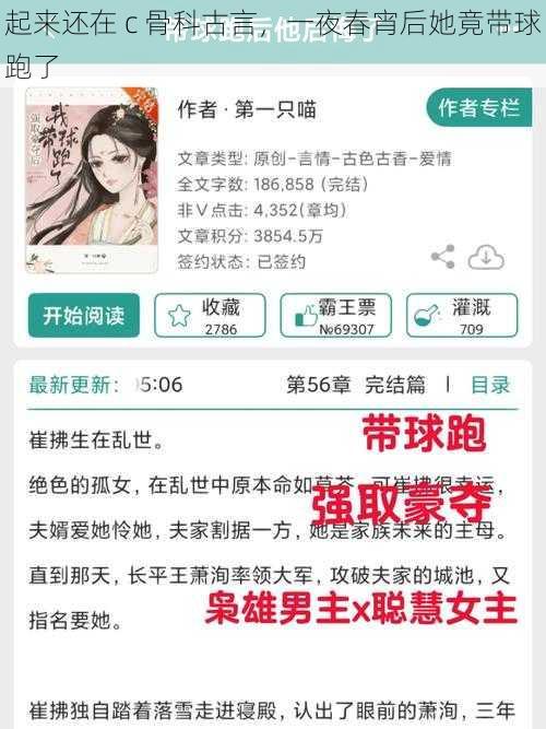 起来还在 c 骨科古言,一夜春宵后她竟带球跑了