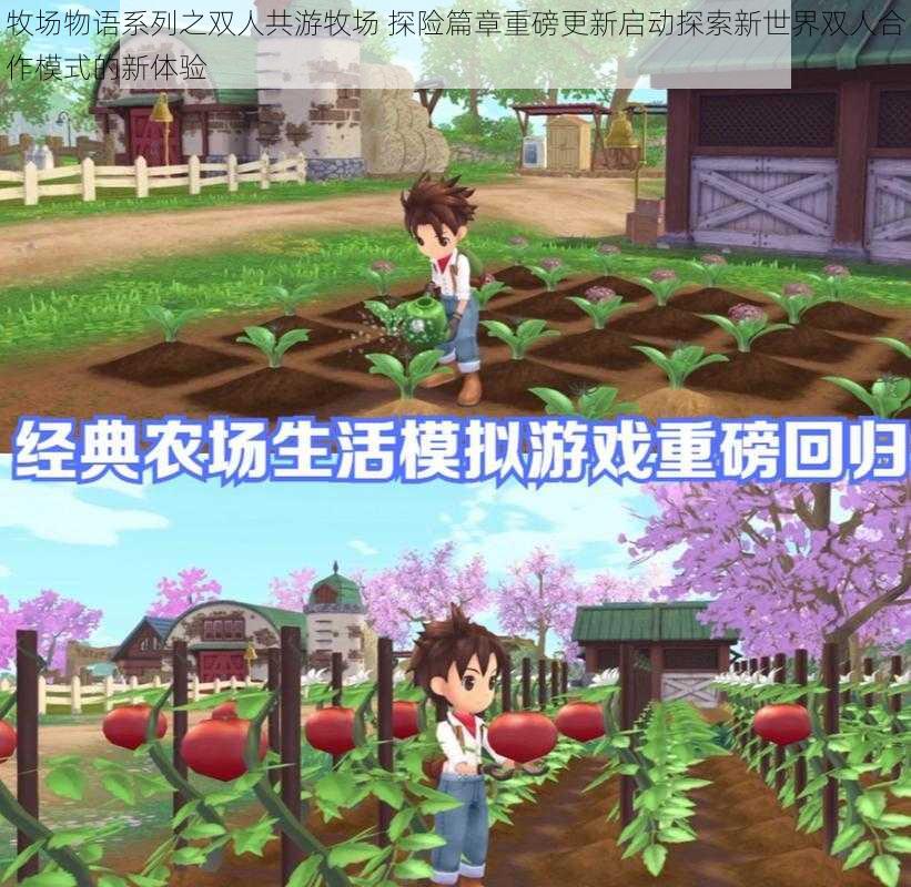 牧场物语系列之双人共游牧场 探险篇章重磅更新启动探索新世界双人合作模式的新体验