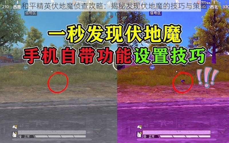 和平精英伏地魔侦查攻略:揭秘发现伏地魔的技巧与策略