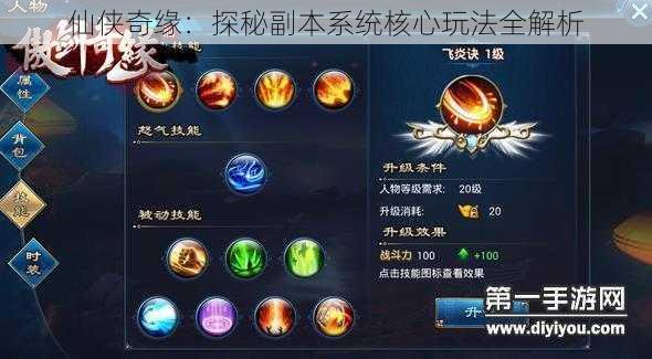 仙侠奇缘:探秘副本系统核心玩法全解析
