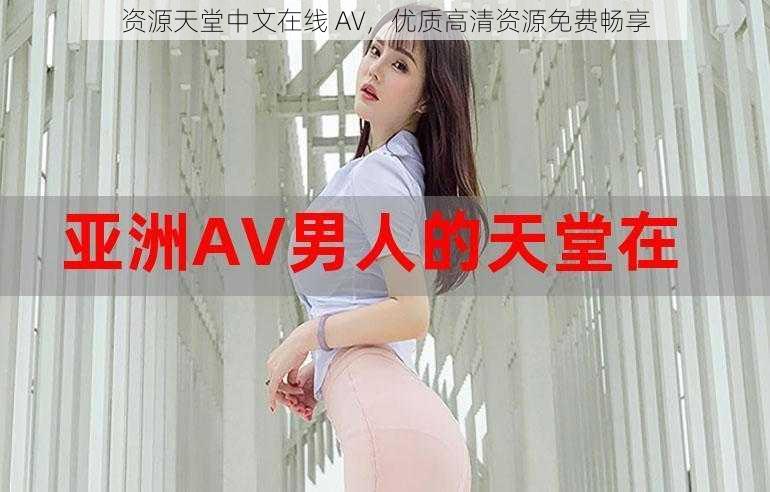 资源天堂中文在线 AV,优质高清资源免费畅享
