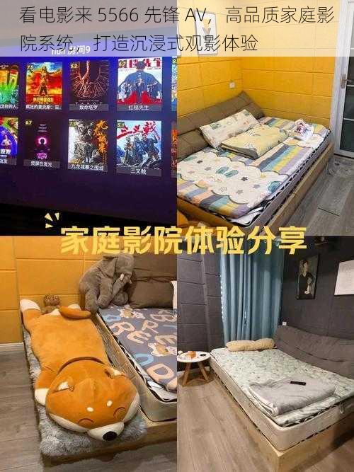 看电影来 5566 先锋 AV,高品质家庭影院系统,打造沉浸式观影体验