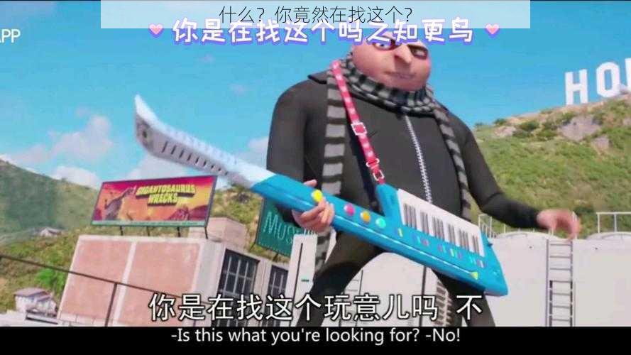 什么?你竟然在找这个?