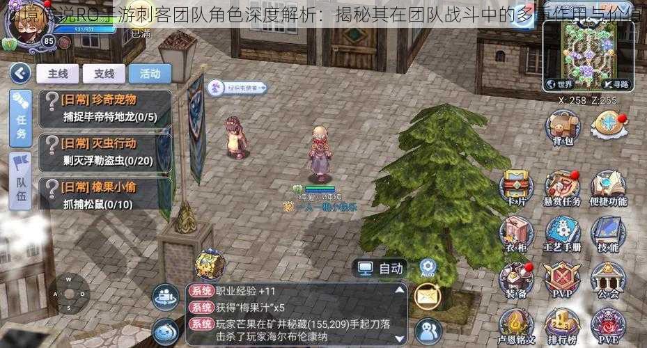 仙境传说RO手游刺客团队角色深度解析:揭秘其在团队战斗中的多重作用与价值