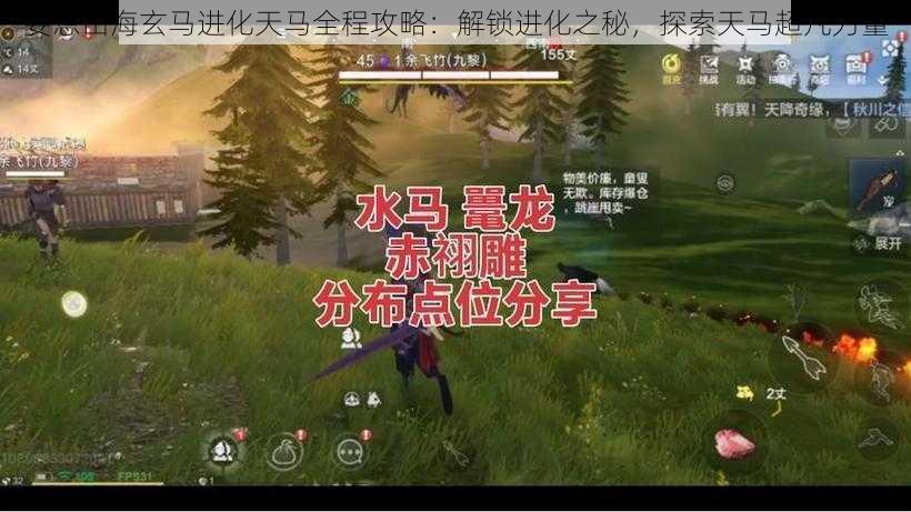 妄想山海玄马进化天马全程攻略:解锁进化之秘,探索天马超凡力量