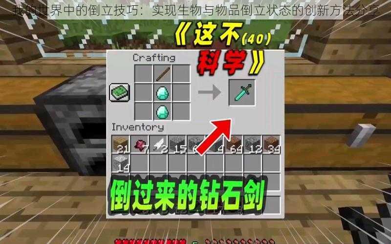 我的世界中的倒立技巧:实现生物与物品倒立状态的创新方法分享