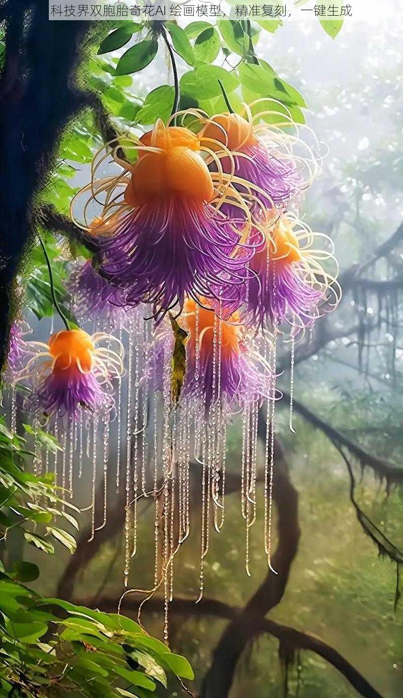 科技界双胞胎奇花AI 绘画模型,精准复刻,一键生成
