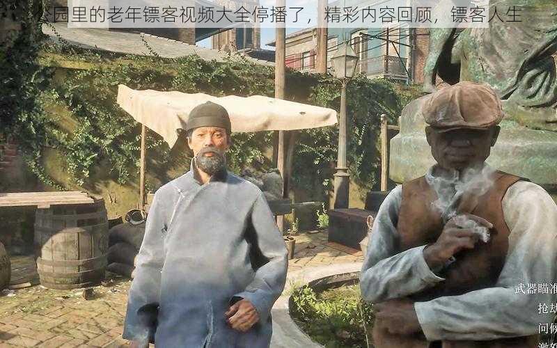 公园里的老年镖客视频大全停播了,精彩内容回顾,镖客人生