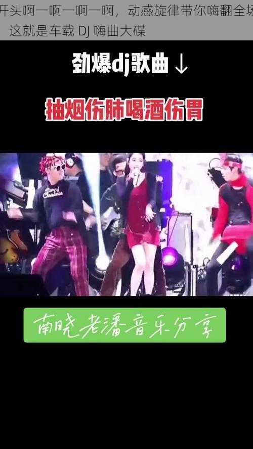 开头啊一啊一啊一啊,动感旋律带你嗨翻全场,这就是车载 DJ 嗨曲大碟