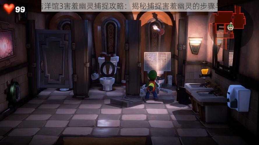 路易吉洋馆3害羞幽灵捕捉攻略:揭秘捕捉害羞幽灵的步骤与技巧