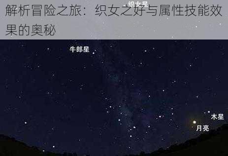 解析冒险之旅:织女之好与属性技能效果的奥秘