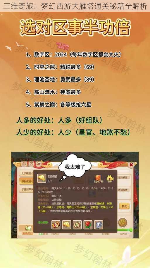 三维奇旅:梦幻西游大雁塔通关秘籍全解析
