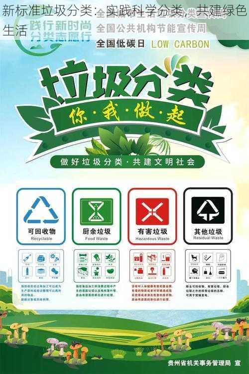 新标准垃圾分类:实践科学分类,共建绿色生活