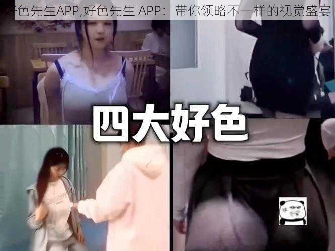 好色先生APP,好色先生 APP:带你领略不一样的视觉盛宴