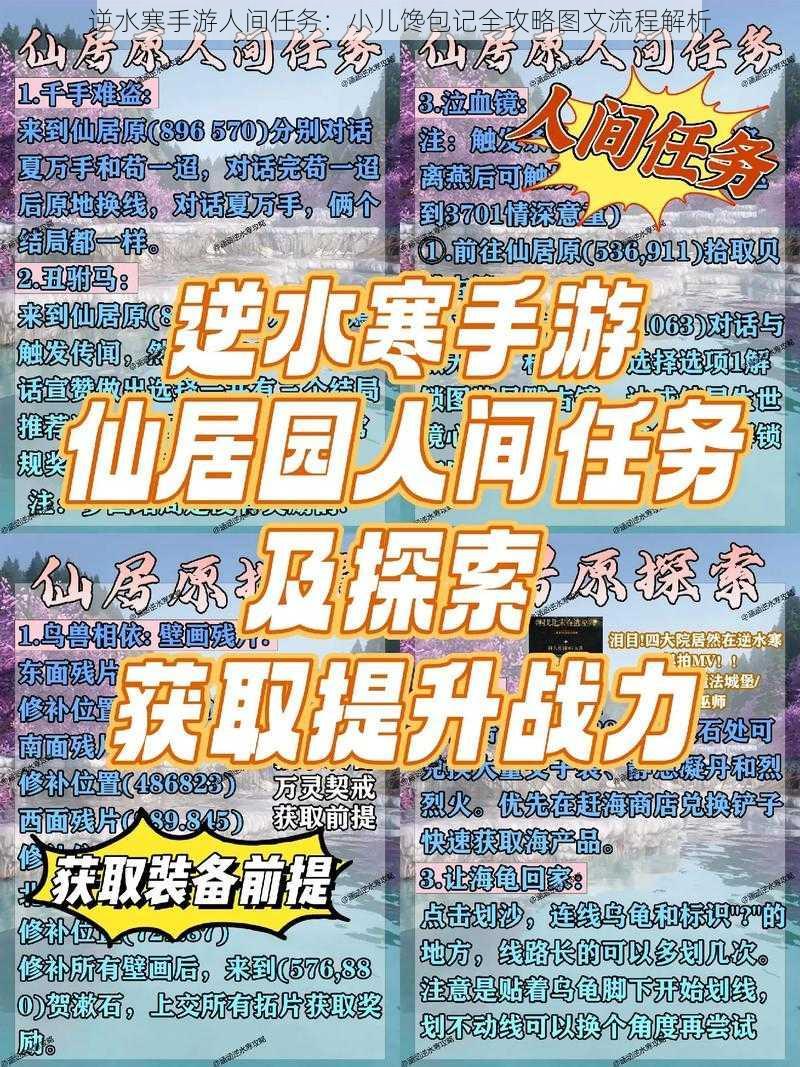 逆水寒手游人间任务:小儿馋包记全攻略图文流程解析