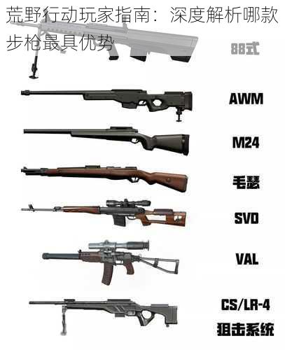 荒野行动玩家指南:深度解析哪款步枪最具优势