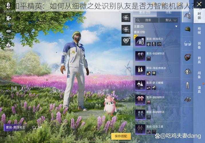 《和平精英:如何从细微之处识别队友是否为智能机器人?》