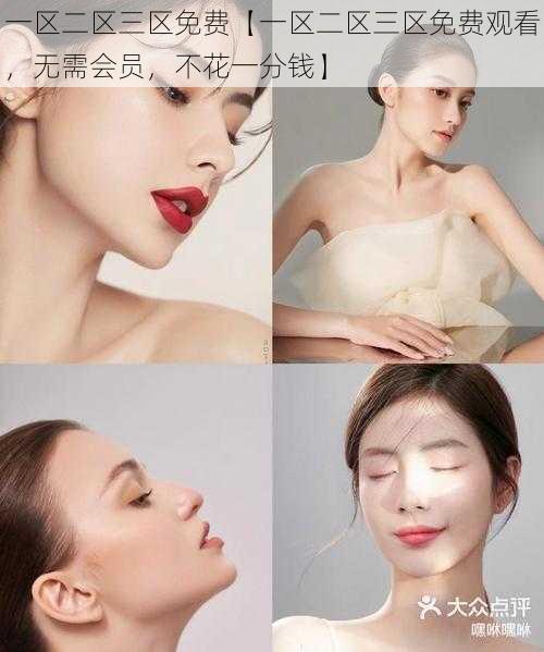 一区二区三区免费【一区二区三区免费观看,无需会员,不花一分钱】