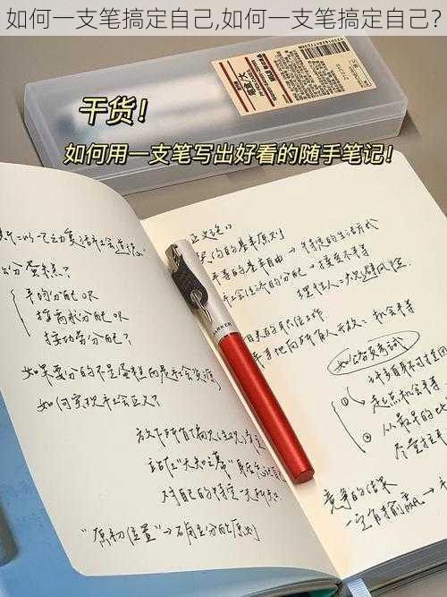 如何一支笔搞定自己,如何一支笔搞定自己?
