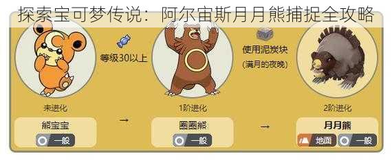 探索宝可梦传说:阿尔宙斯月月熊捕捉全攻略
