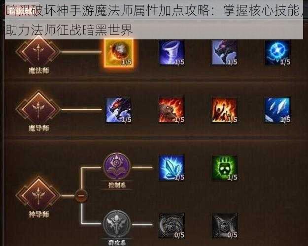 暗黑破坏神手游魔法师属性加点攻略:掌握核心技能,助力法师征战暗黑世界