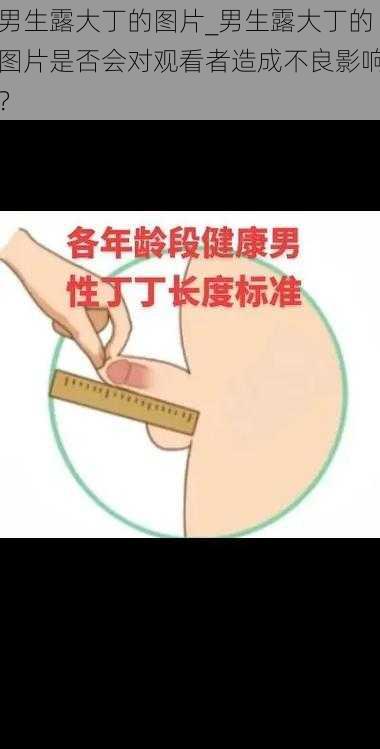 男生露大丁的图片_男生露大丁的图片是否会对观看者造成不良影响?