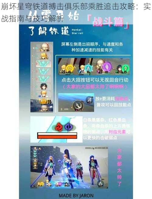 崩坏星穹铁道搏击俱乐部乘胜追击攻略:实战指南与技巧解析