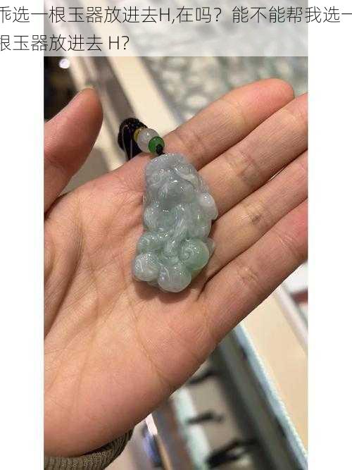 乖选一根玉器放进去H,在吗?能不能帮我选一根玉器放进去 H?