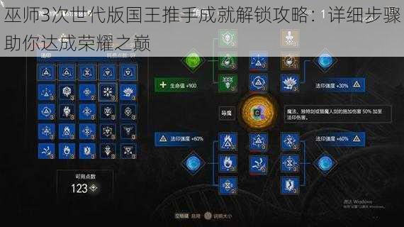 巫师3次世代版国王推手成就解锁攻略:详细步骤助你达成荣耀之巅