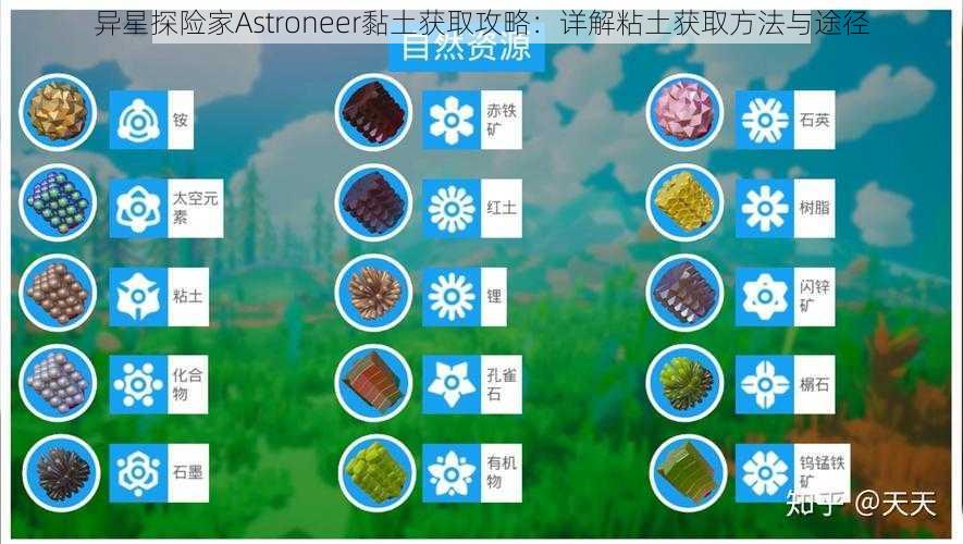 异星探险家Astroneer黏土获取攻略:详解粘土获取方法与途径
