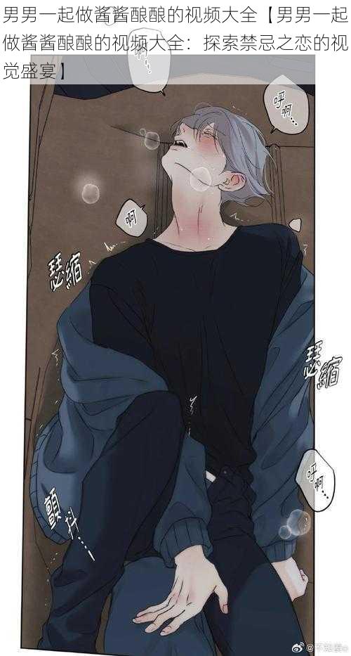 男男一起做酱酱酿酿的视频大全【男男一起做酱酱酿酿的视频大全:探索禁忌之恋的视觉盛宴】