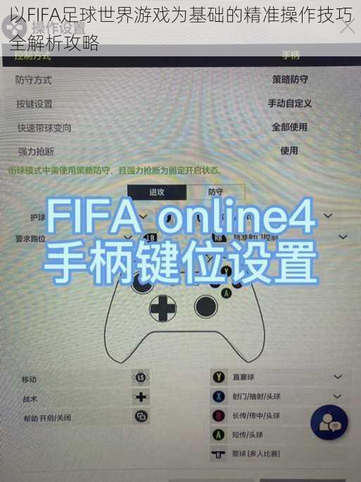 以FIFA足球世界游戏为基础的精准操作技巧全解析攻略