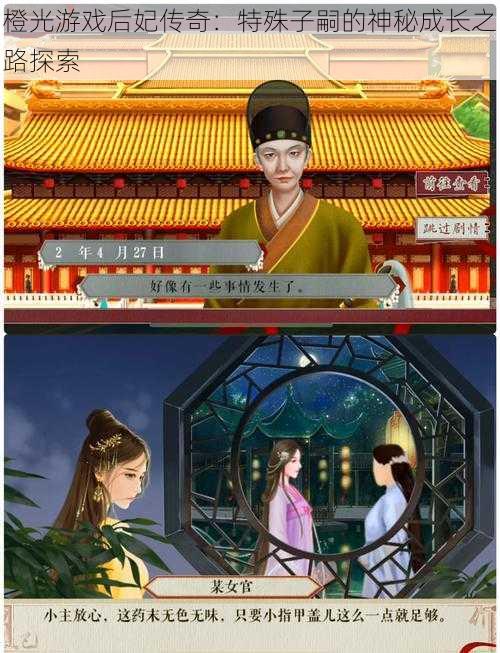 橙光游戏后妃传奇:特殊子嗣的神秘成长之路探索