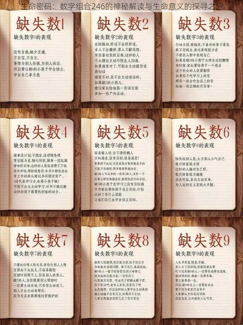 生命密码:数字组合246的神秘解读与生命意义的探寻之旅