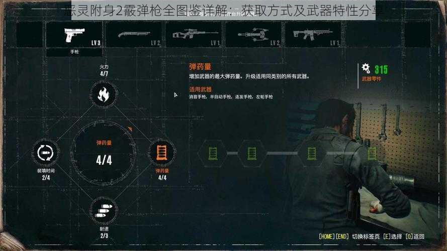 恶灵附身2霰弹枪全图鉴详解:获取方式及武器特性分享