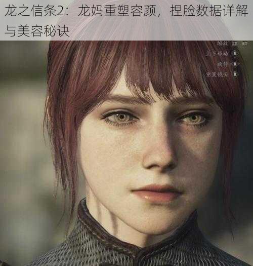 龙之信条2:龙妈重塑容颜,捏脸数据详解与美容秘诀
